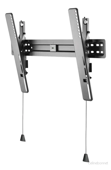 DELTACO Office, vippbar ultra-slim vegg, 37-70, 35kg, 100x100-600x400 v:4705545