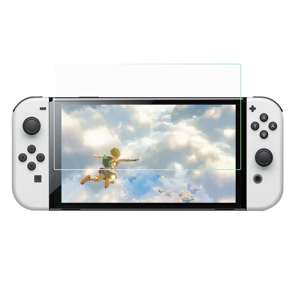 Nintendo Switch OLED Arc Edge Skjermbeskytter i Herdet Glass – Gjennom v:7060785
