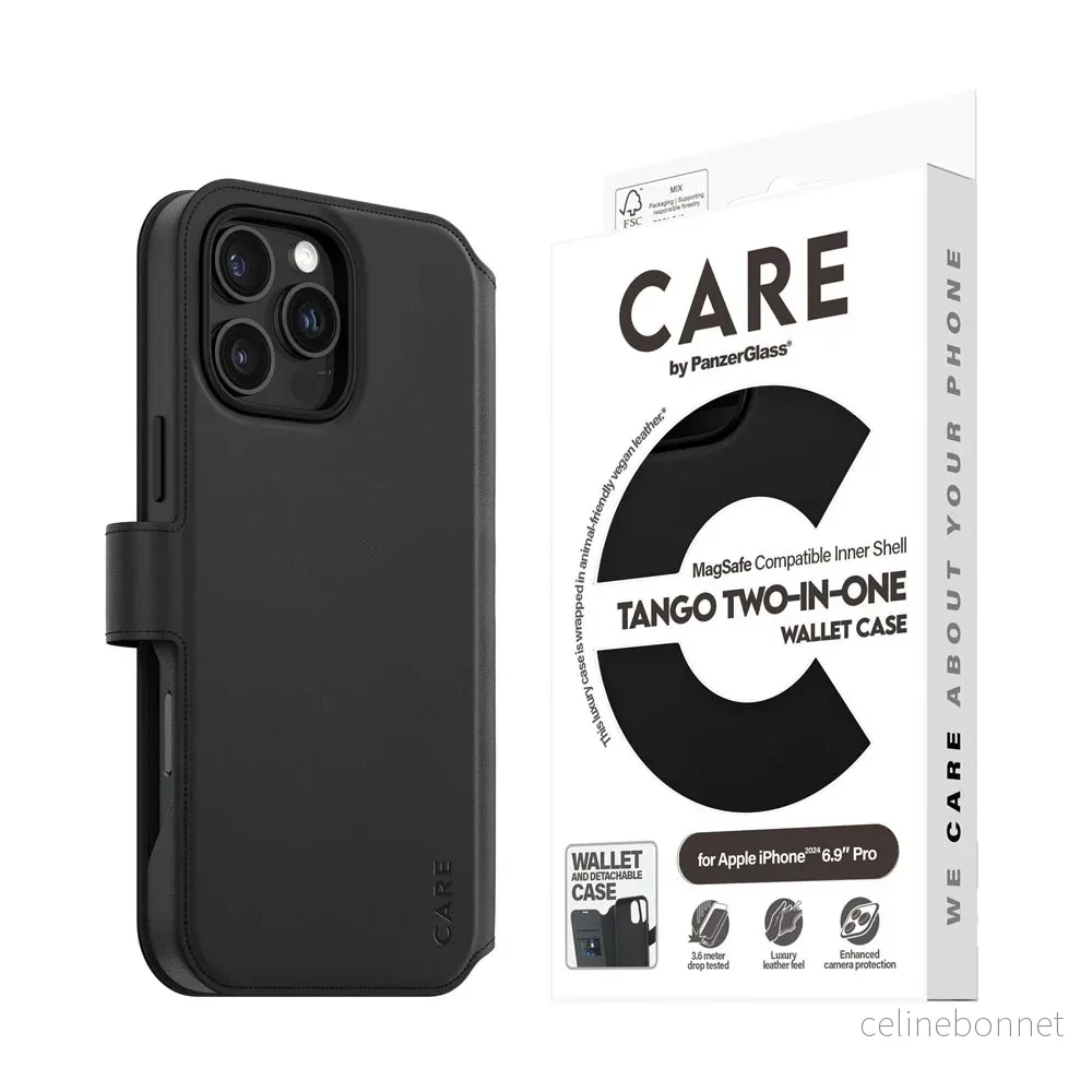 CARE by PanzerGlass iPhone 16 Pro Max Feature Tango 2-in-1 Deksel med v:1675220