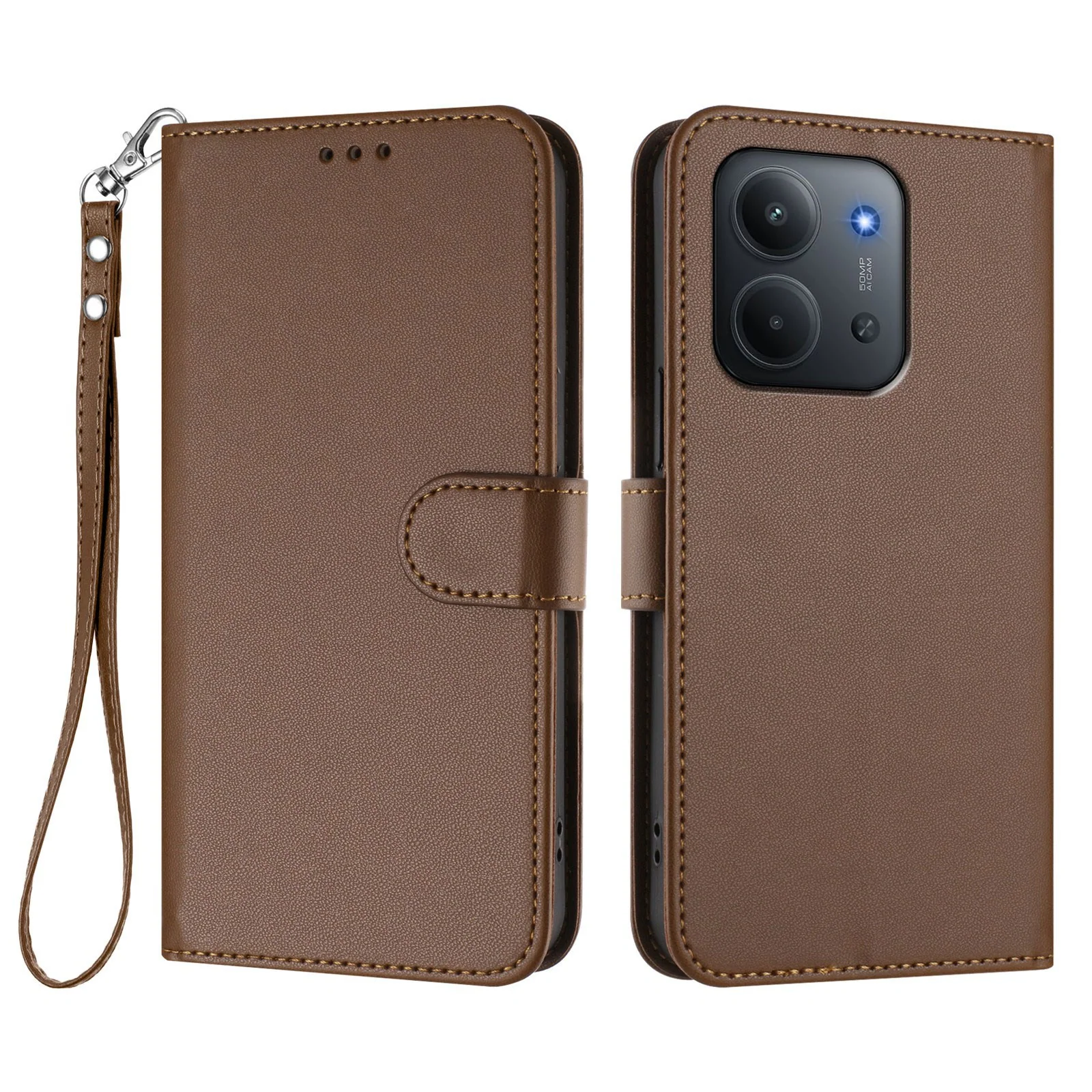 Xiaomi Redmi 15C (5G) / (4G) EIDERWOOD Flipdeksel med Kortholder & Sta v:9213383