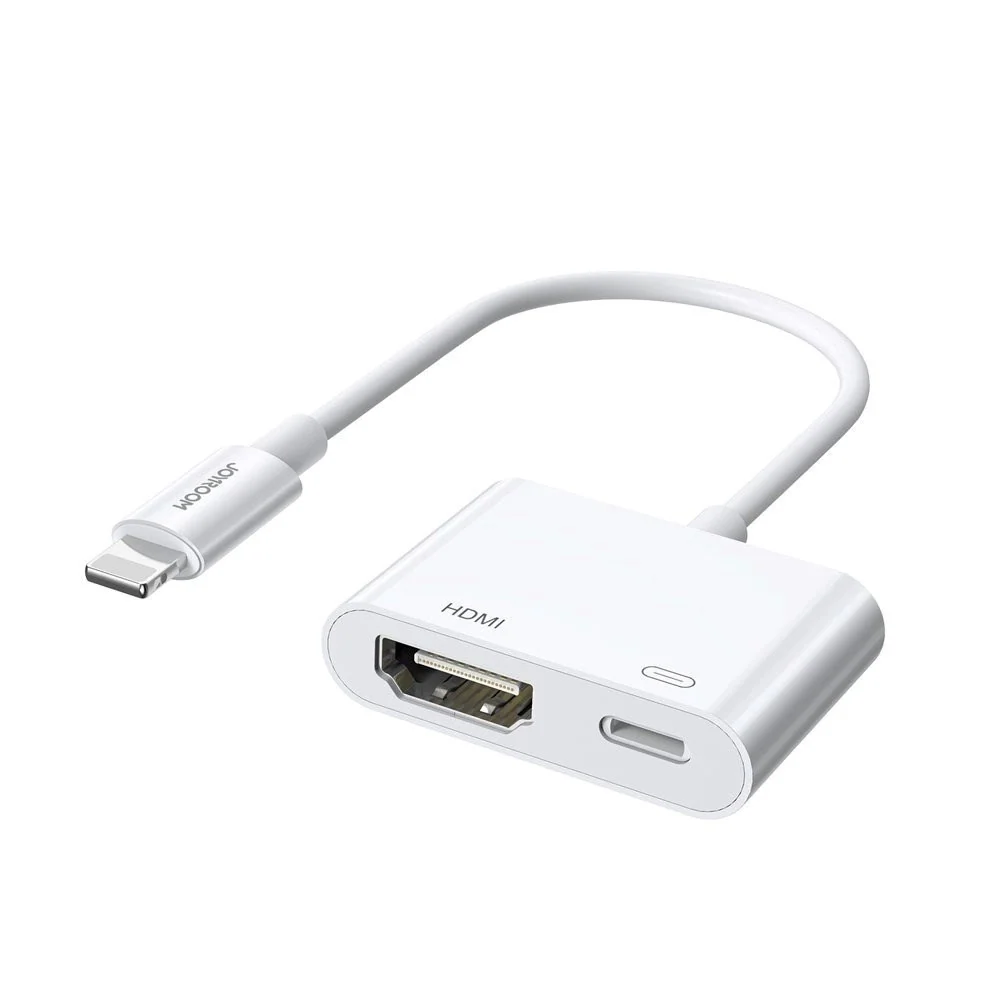 Joyroom HDMI-Adapter for Lightning med Lightning-Kontakt – Hvit v:4015128 Joyroom HDMI-Adapter for Lightning med Lightning-Kontakt – Hvit v:4015128