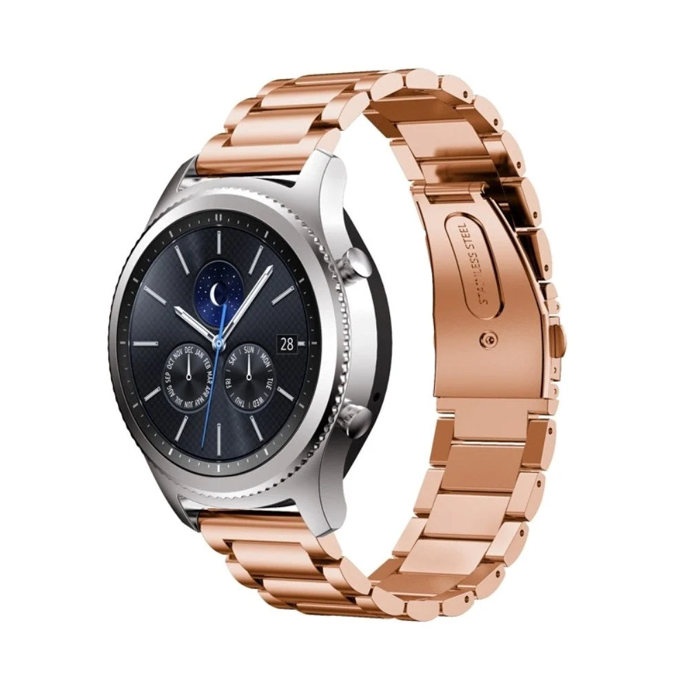 Universal Smartwatch Rustfritt Stål Reim (18mm) – Rose Gold v:2284582 Universal Smartwatch Rustfritt Stål Reim (18mm) – Rose Gold v:2284582
