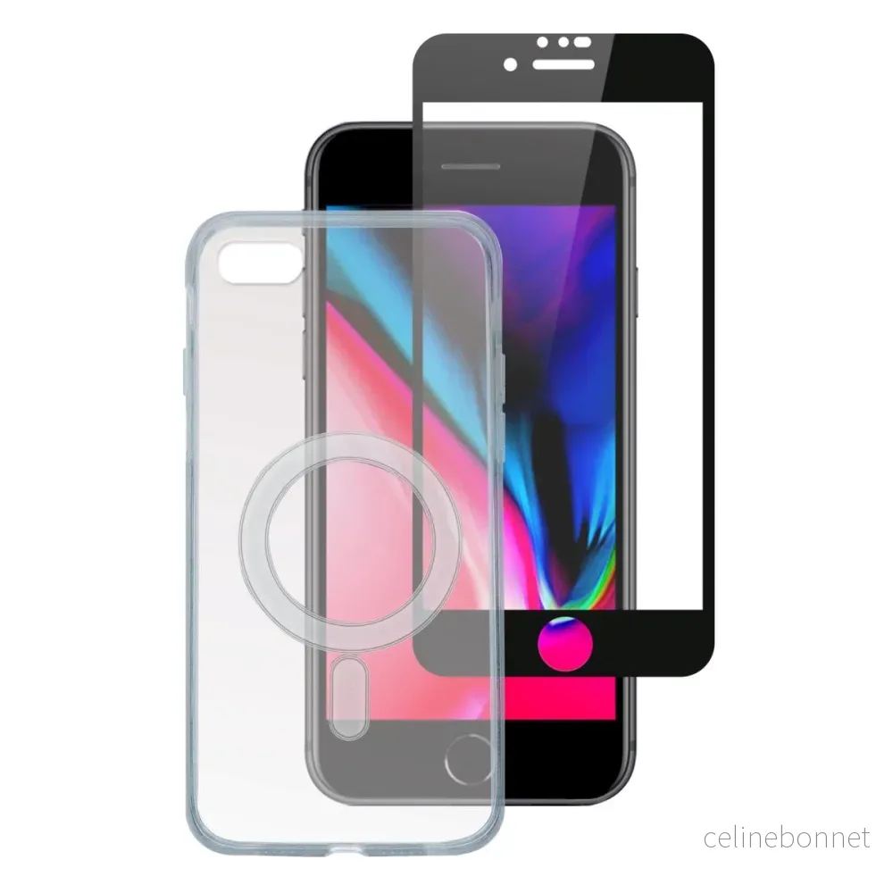 iPhone SE (2022 / 2020) / 8 4smarts Second Glass X-Pro 360° Beskyttels v:7573454 iPhone SE (2022 / 2020) / 8 4smarts Second Glass X-Pro 360° Beskyttels v:7573454