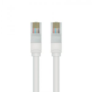 QNECT UTP-patchkabel CAT 5e, 1 m, hvit v:8812242 QNECT UTP-patchkabel CAT 5e, 1 m, hvit v:8812242