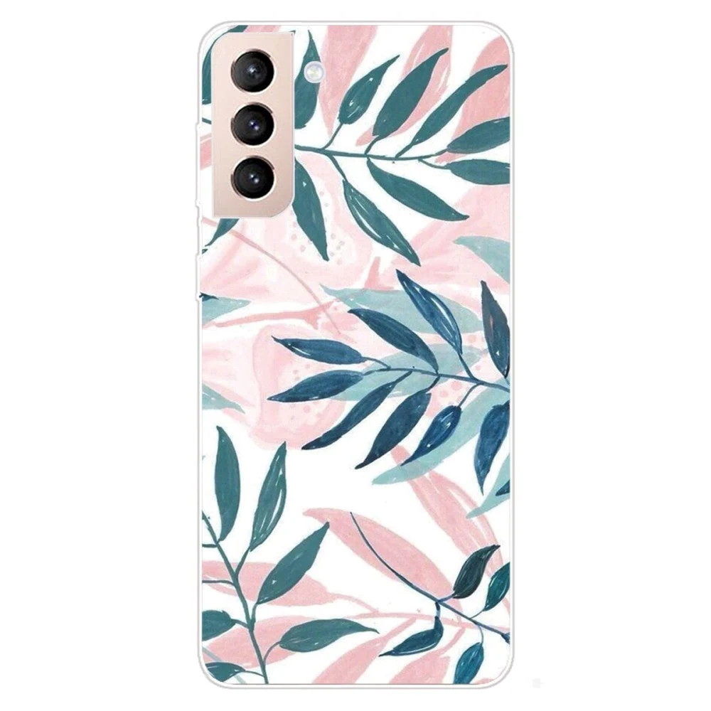 Samsung Galaxy S22 Fleksibelt Plastdeksel – Blader v:9764826 Samsung Galaxy S22 Fleksibelt Plastdeksel – Blader v:9764826