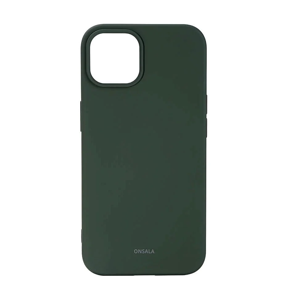 iPhone 13 / 14 Onsala Silikon Deksel – Olive Green v:3292508 iPhone 13 / 14 Onsala Silikon Deksel – Olive Green v:3292508