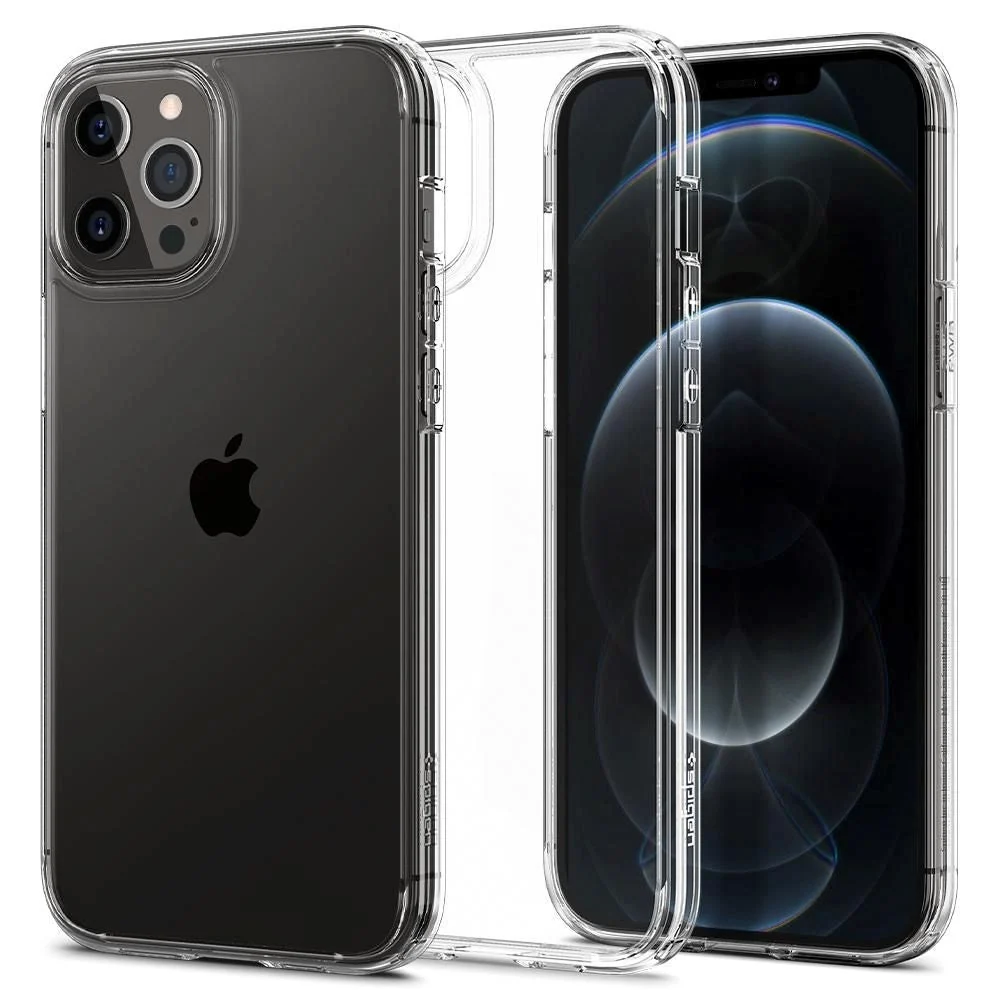 iPhone 12 / 12 Pro Spigen Ultra Hybrid Deksel – Gjennomsiktig v:9056800 iPhone 12 / 12 Pro Spigen Ultra Hybrid Deksel – Gjennomsiktig v:9056800