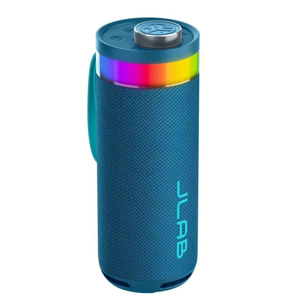 JLab Go Bluetooth Høyttaler med Lys – Blå v:843236 JLab Go Bluetooth Høyttaler med Lys – Blå v:843236