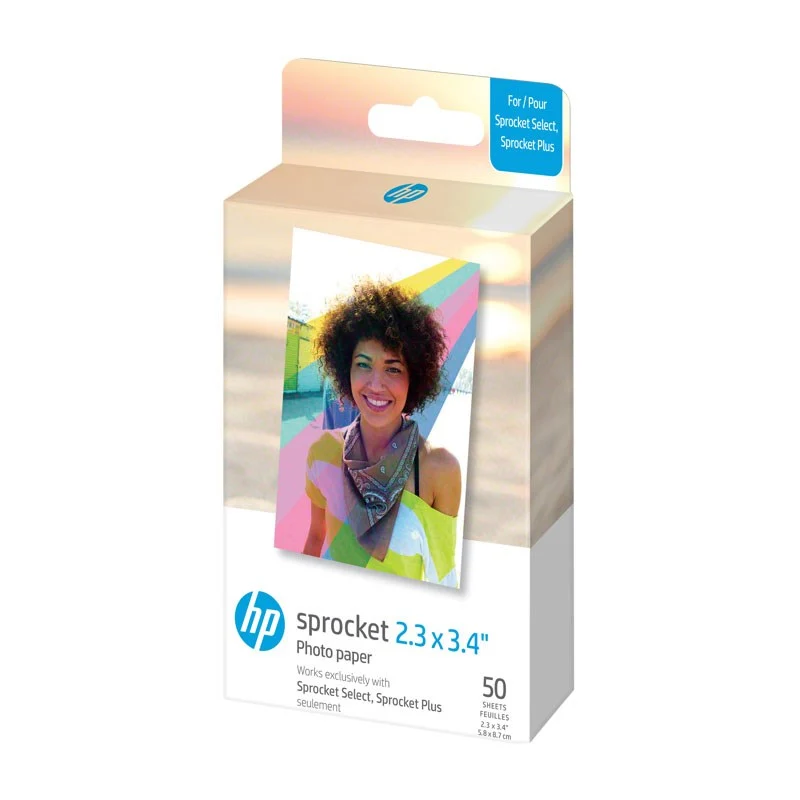 HP Sprocket Select / Spocket Plus Fotopapir 5,8 x 8,7 cm - 50 stk. v:9910825