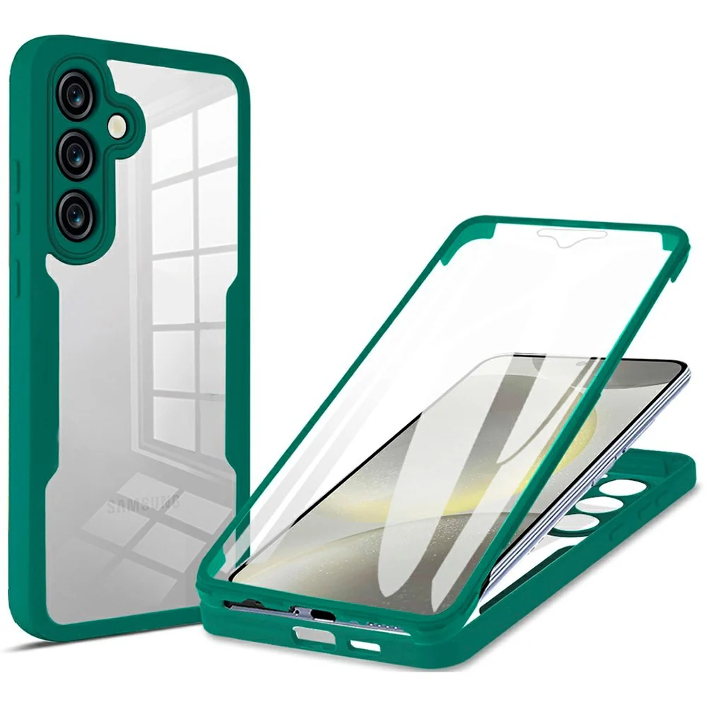 EIDERWOOD Samsung Galaxy S25 FE 2-i-1 Plast Deksel m. Innebygd Skjermb v:3130678 EIDERWOOD Samsung Galaxy S25 FE 2-i-1 Plast Deksel m. Innebygd Skjermb v:3130678