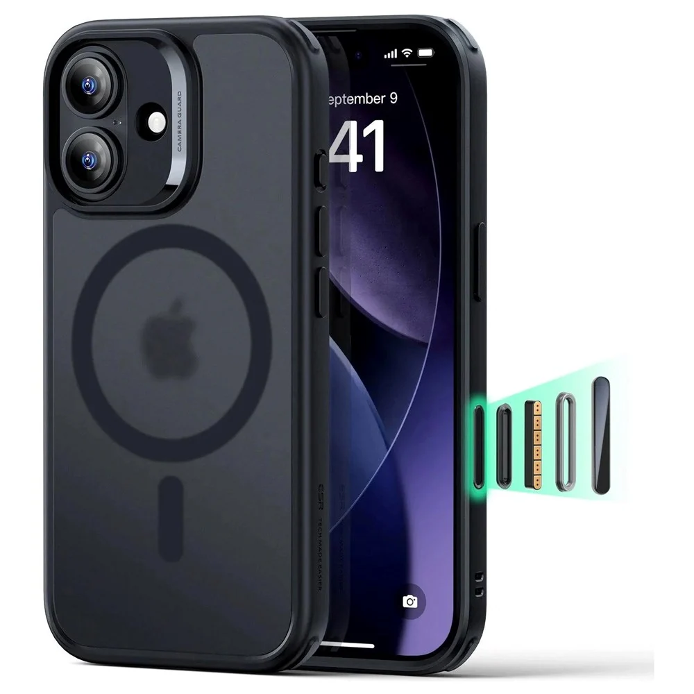 ESR iPhone 17 Classic Hybrid Deksel med Kamerakontrollknapp – MagSafe v:6897428 ESR iPhone 17 Classic Hybrid Deksel med Kamerakontrollknapp – MagSafe v:6897428