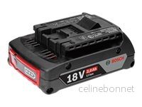 Bosch GBA-batteri litium-ion 2Ah v:5528669 Bosch GBA-batteri litium-ion 2Ah v:5528669