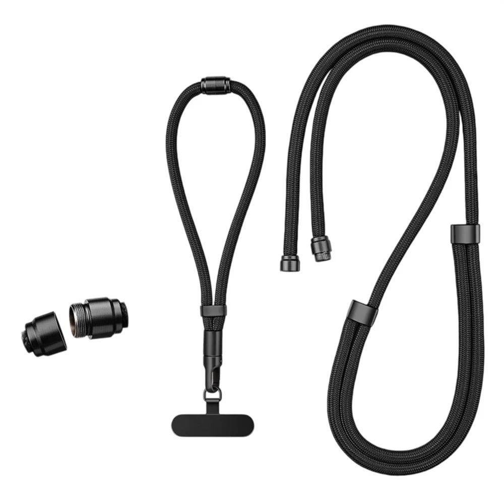 3-i-1 Nylonstropp til Mobil – 150cm / 50cm – Svart v:2789093 3-i-1 Nylonstropp til Mobil – 150cm / 50cm – Svart v:2789093