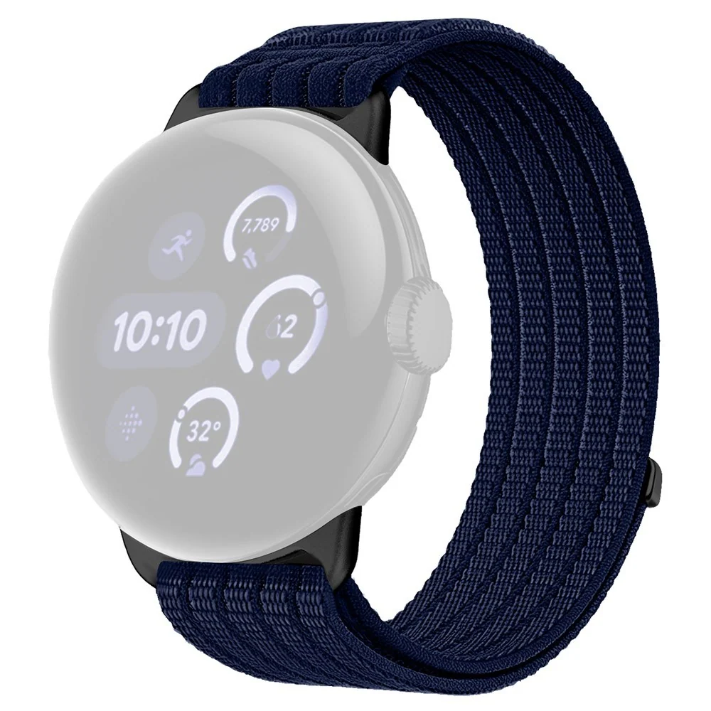 Google Pixel Watch 5 / 4 / 3 (45mm) EIDERWOOD Nylon Klokkerem – Mørk B v:1459373 Google Pixel Watch 5 / 4 / 3 (45mm) EIDERWOOD Nylon Klokkerem – Mørk B v:1459373
