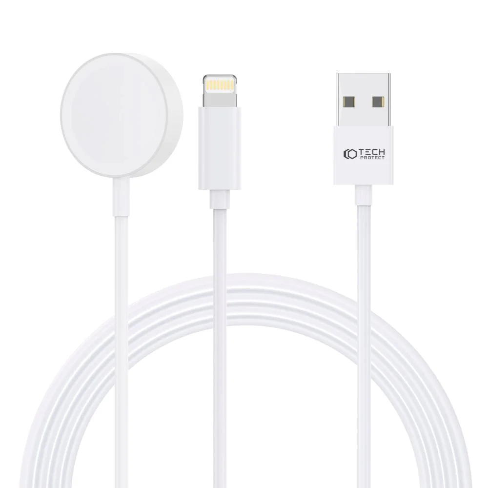 Tech-Protect Ultraboost Ladekabel for Apple Watch (2,5W) og iPhone (12 v:7832427