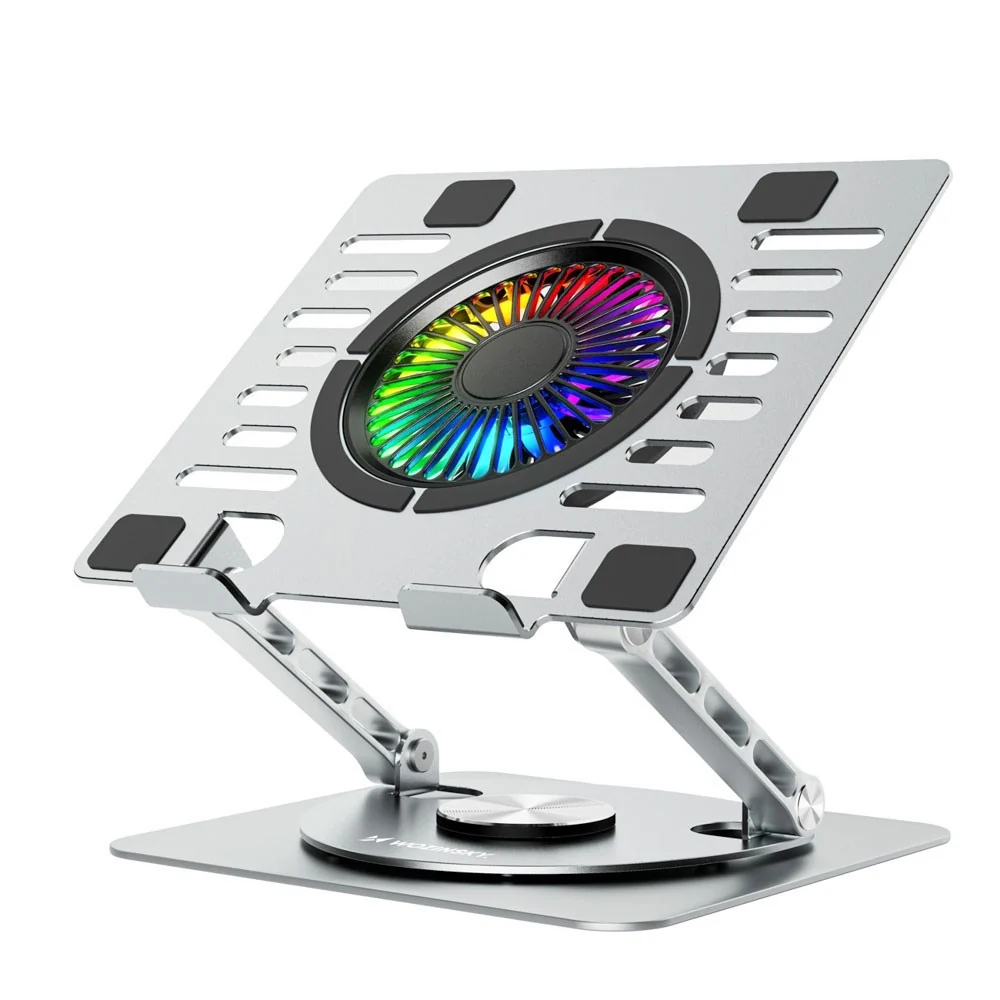 Wozinsky CoolBase Stativ for Bærbar PC / Nettbrett med RGB-Belysning & v:4772019 Wozinsky CoolBase Stativ for Bærbar PC / Nettbrett med RGB-Belysning & v:4772019