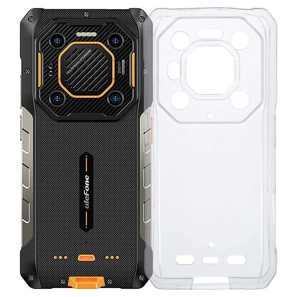 EIDERWOOD Ulefone Armor 26 Ultra Fleksibelt Plast Deksel - Gjennomsikt v:9699861