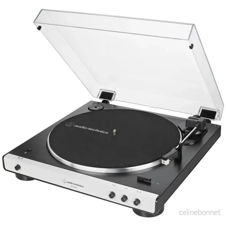 Audio-Technica Platespiller med Bluetooth Svart/sølv v:4293726
