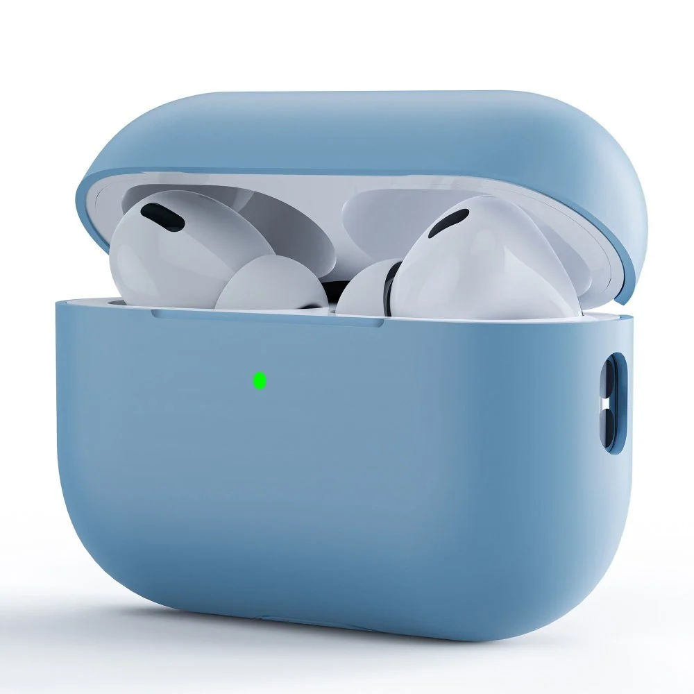 Apple AirPods Pro (2. Gen.) Todelt Silikon Deksel – Lys Blå v:5287299