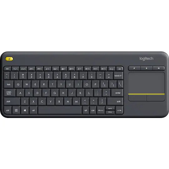 Logitech K400 trådløst tastatur svart v:3306720