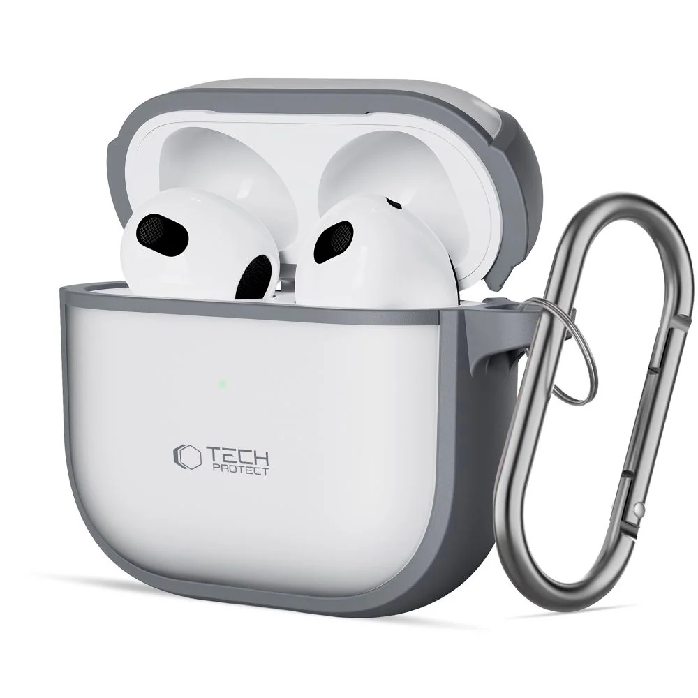 Tech-Protect MagMat Apple AirPods (5. & 4. Gen.) Etui – Grå v:9091419 Tech-Protect MagMat Apple AirPods (5. & 4. Gen.) Etui – Grå v:9091419