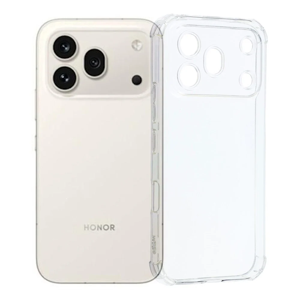 Honor 600 Pro EIDERWOOD Fleksibelt Plast Deksel m. Støtabsorberende Hj v:3967955