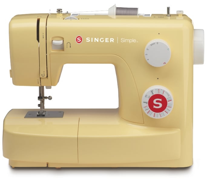 Singer Simple 3223 Symaskin - gul v:5681870