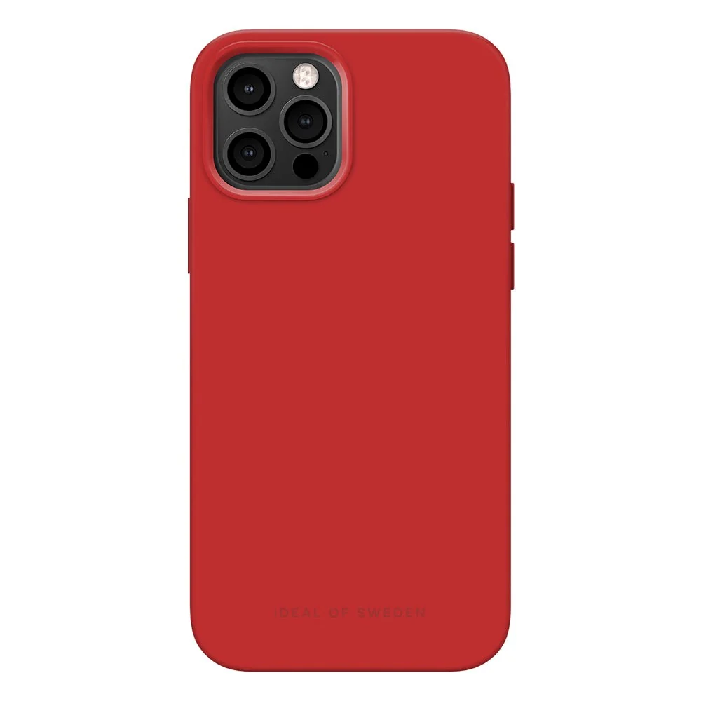 iDeal Of Sweden iPhone 12 / 12 Pro Silikon Deksel – Red v:3629413 iDeal Of Sweden iPhone 12 / 12 Pro Silikon Deksel – Red v:3629413