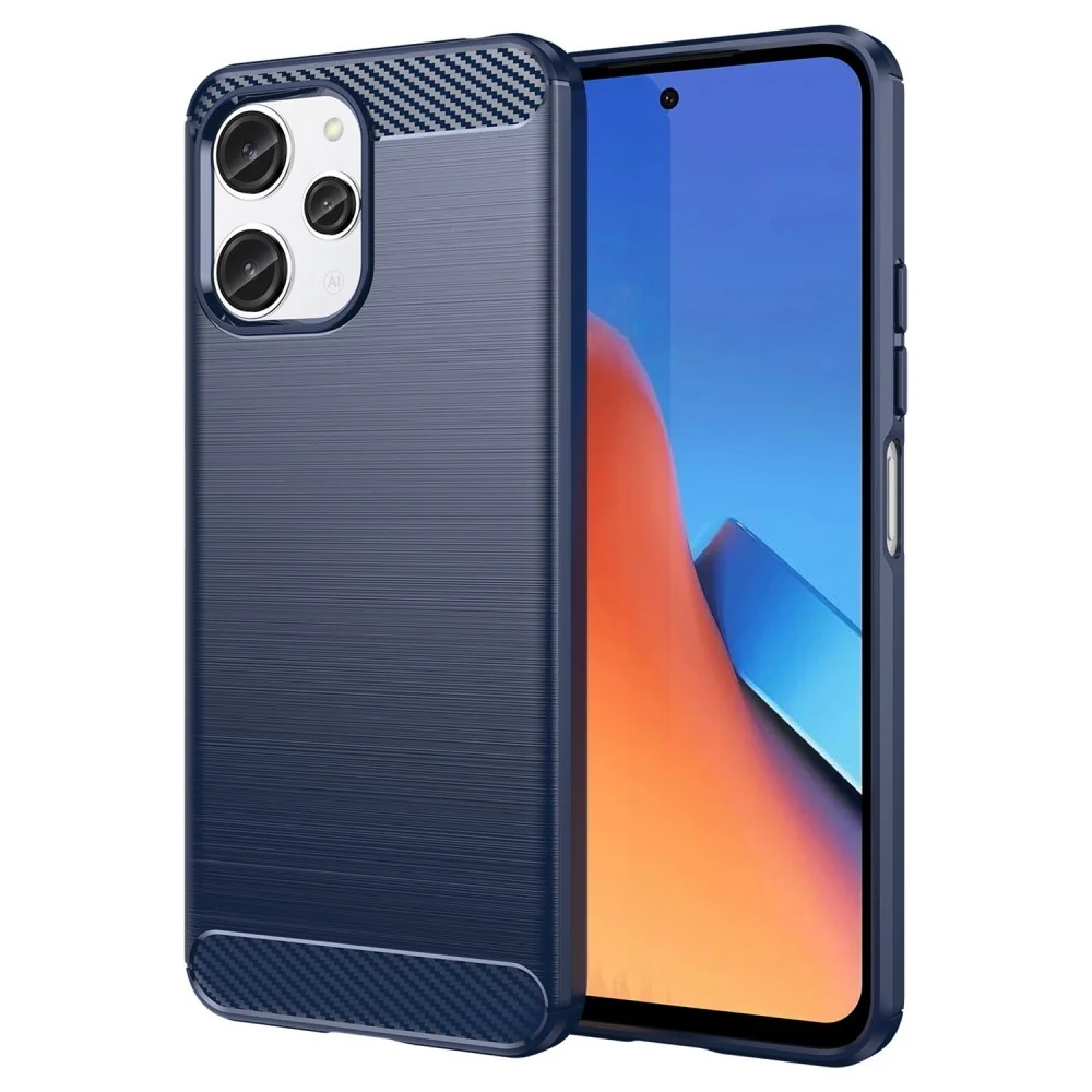 Xiaomi Redmi 12 (4G) / 12 (5G) / Poco M6 Pro (5G) Brushed Carbon Fiber v:3703579