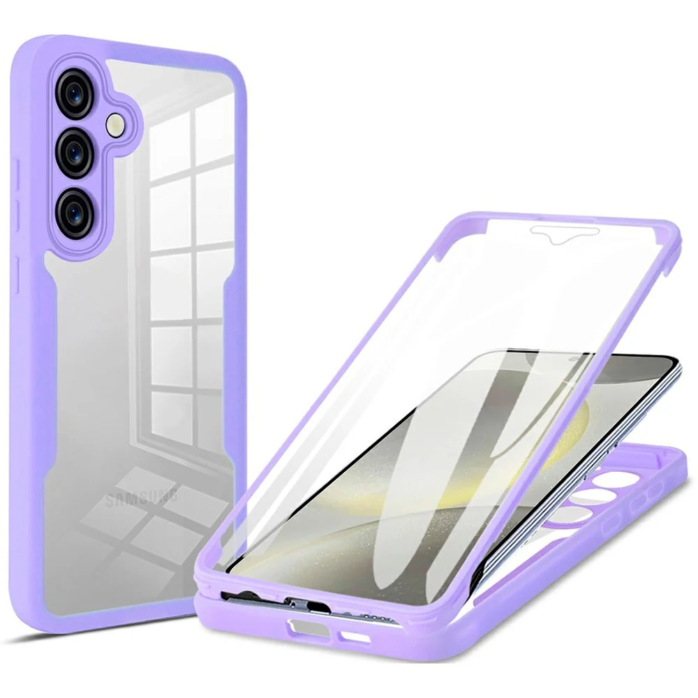 EIDERWOOD Samsung Galaxy S25 FE 2-i-1 Plast Deksel m. Innebygd Skjermb v:1542050 EIDERWOOD Samsung Galaxy S25 FE 2-i-1 Plast Deksel m. Innebygd Skjermb v:1542050