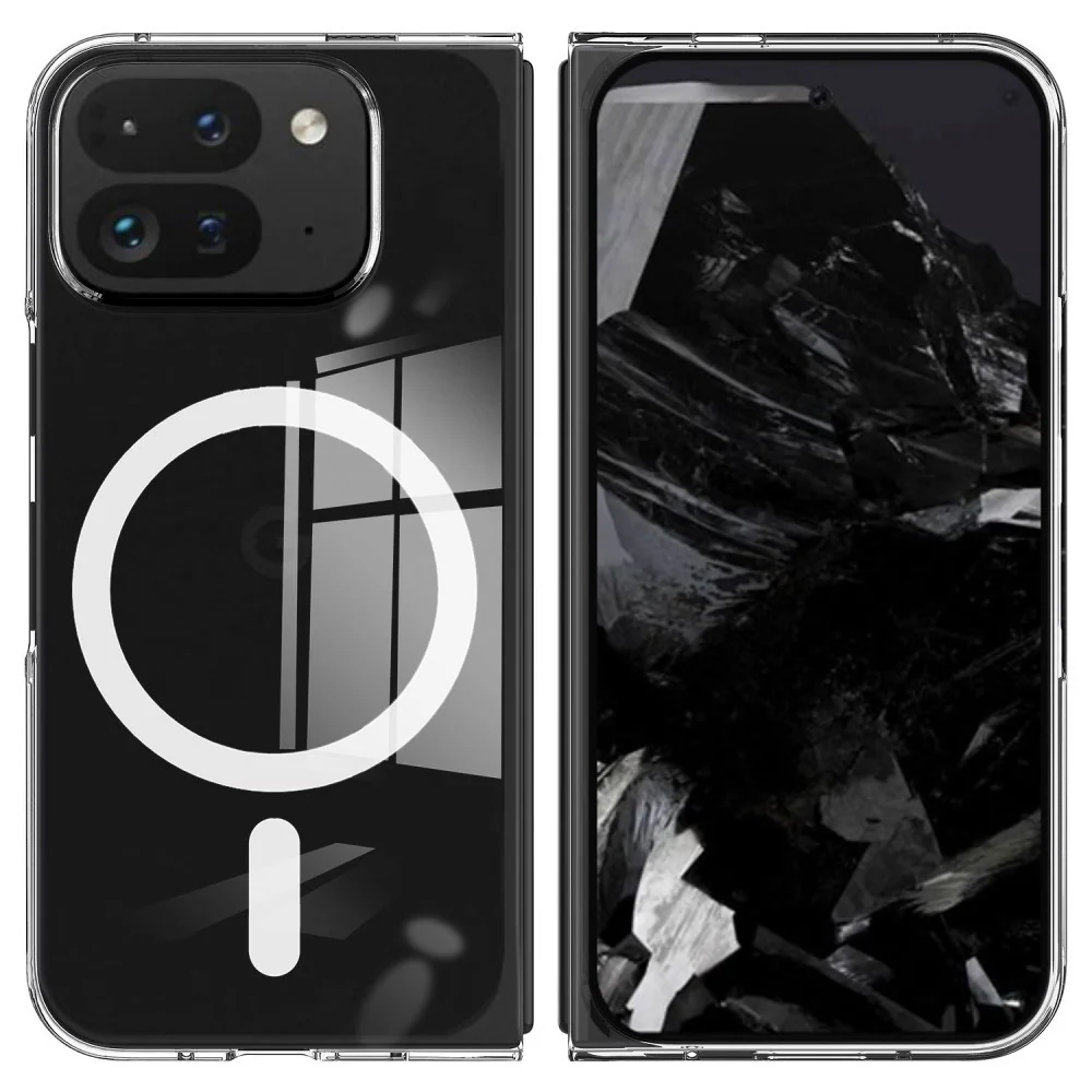 EIDERWOOD Google Pixel 9 Pro Fold (5G) Hybrid Deksel – MagSafe Kompati v:6231767