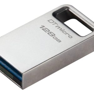 Kingston 128 GB DataTraveler Micro 200 MB/s USB-minnepinne v:1467271 Kingston 128 GB DataTraveler Micro 200 MB/s USB-minnepinne v:1467271