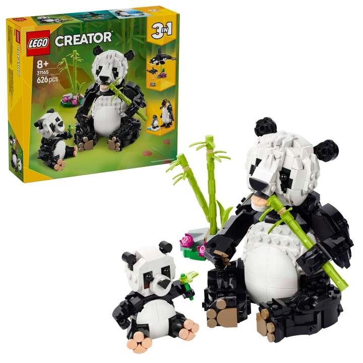 LEGO LEGO Skaperen – Ville dyr: Panda-familien (31165) v:1906247