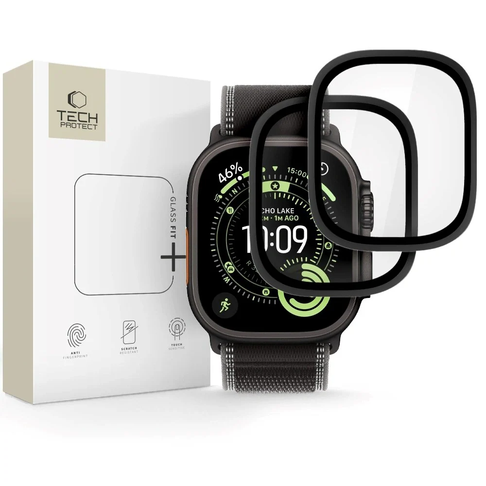 Apple Watch Ultra 4 / 3 / 2 / 1 (49 mm) Tech-Protect Beskyttelsesglass v:7302352 Apple Watch Ultra 4 / 3 / 2 / 1 (49 mm) Tech-Protect Beskyttelsesglass v:7302352