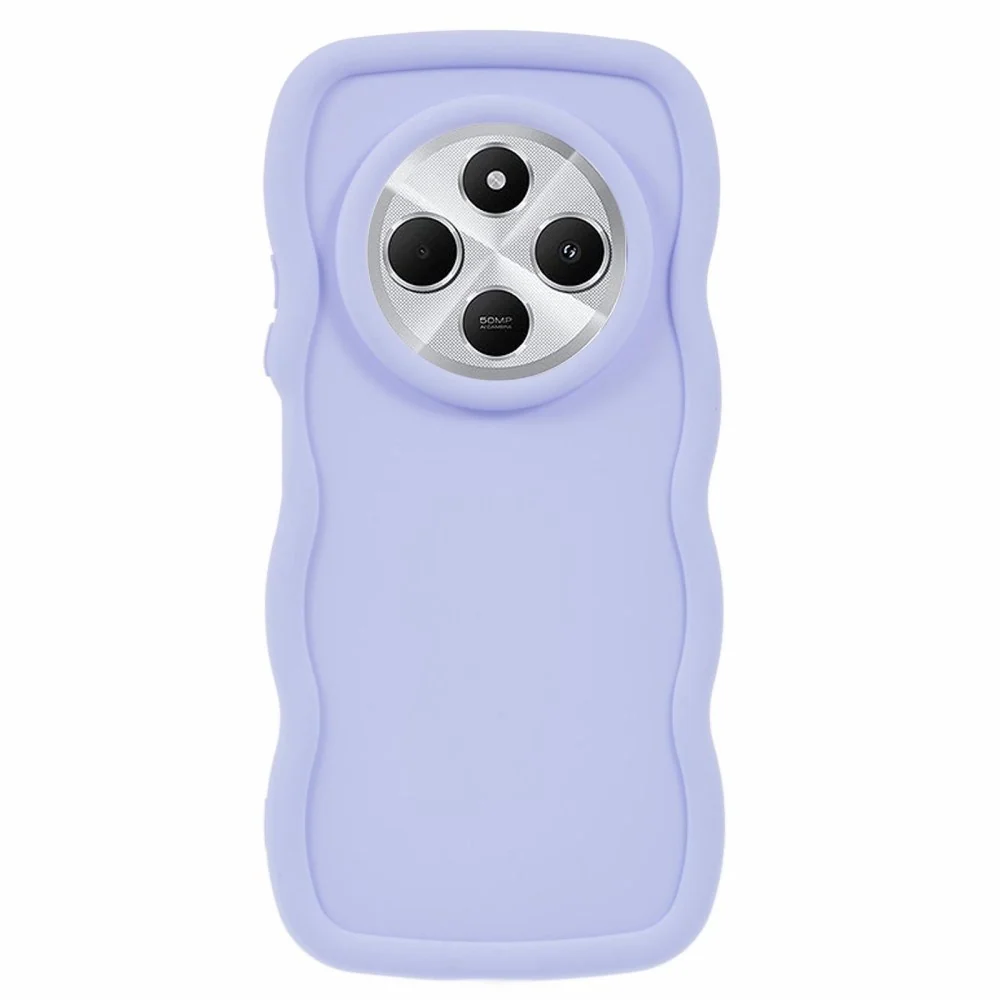 EIDERWOOD Xiaomi Redmi 14C Fleksibelt Plast Wavy Deksel – Lilla v:3063921 EIDERWOOD Xiaomi Redmi 14C Fleksibelt Plast Wavy Deksel – Lilla v:3063921