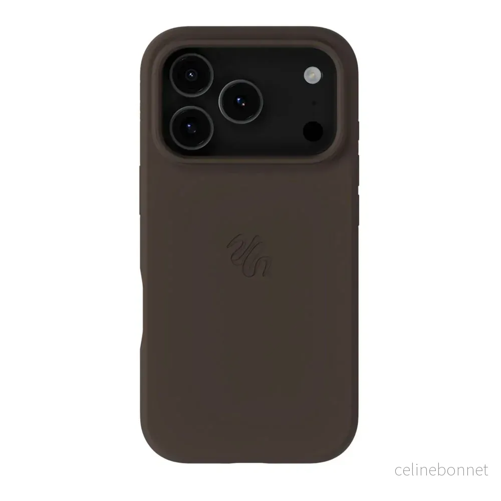iPhone 18 Pro / 17 Pro Holdit Soft Touch MagSafe Silikon Deksel - Choc v:2874801
