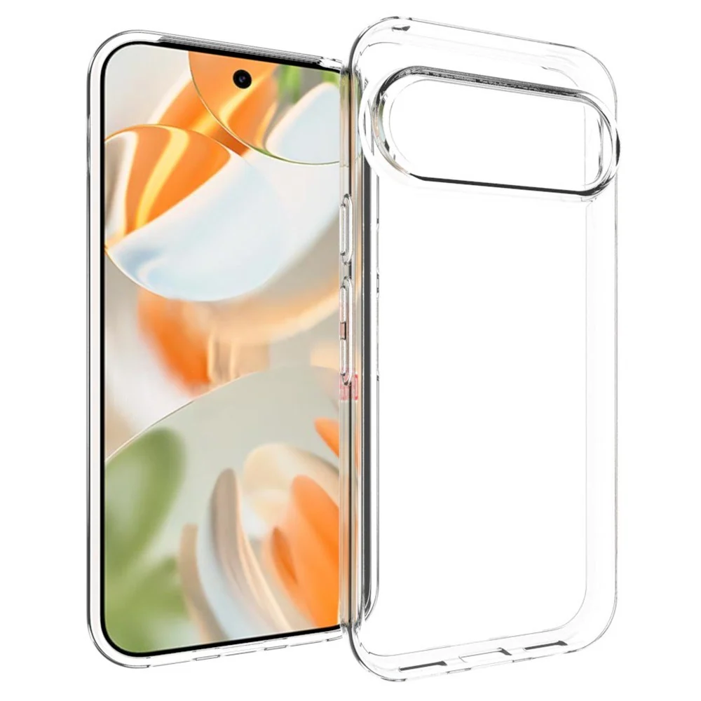 EIDERWOOD Google Pixel 10 / 10 Pro Fleksibelt Plast Deksel – Gjennomsi v:8406590 EIDERWOOD Google Pixel 10 / 10 Pro Fleksibelt Plast Deksel – Gjennomsi v:8406590