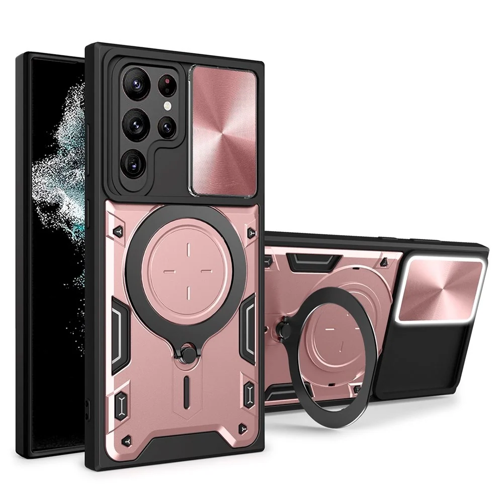 EIDERWOOD Samsung Galaxy S22 Ultra Håndverker Deksel m. Kickstand & Ca v:9479426
