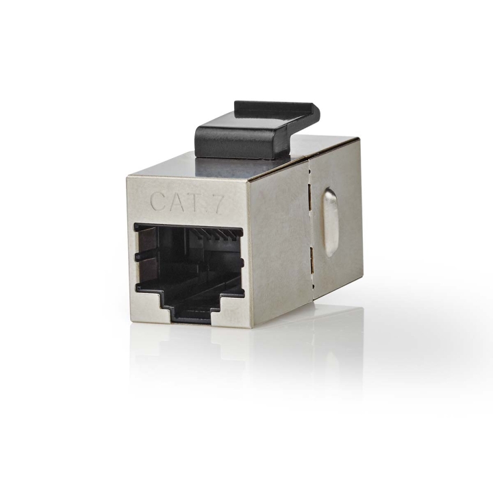 Nedis Nettverkskobling | CAT6a / CAT7 | Skjermet | RJ45 Hun | RJ45 Hun | Rett | Metall | Boks v:8809427