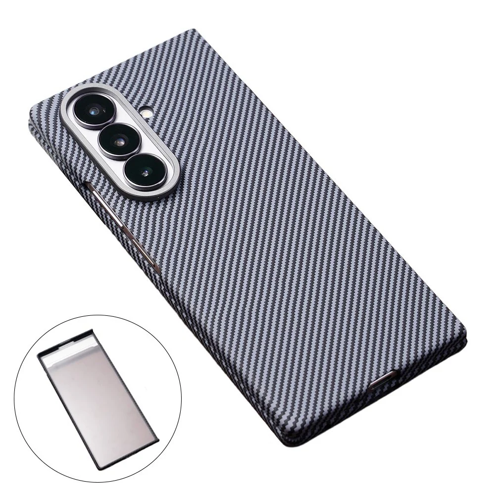 Samsung Galaxy Z Fold8 Ultra Hardt Plast Carbon Deksel – MagSafe Kompa v:5133627