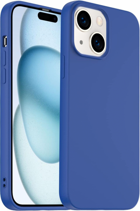 Silikonetui til iPhone 15, blå v:8492561