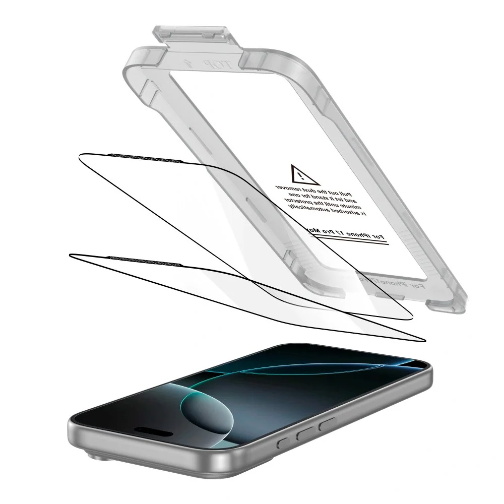 iPhone 17 Pro Max Tech-Protect Quick Set+ Skjermbeskyttelsesglass – 2 v:2927513 iPhone 17 Pro Max Tech-Protect Quick Set+ Skjermbeskyttelsesglass – 2 v:2927513