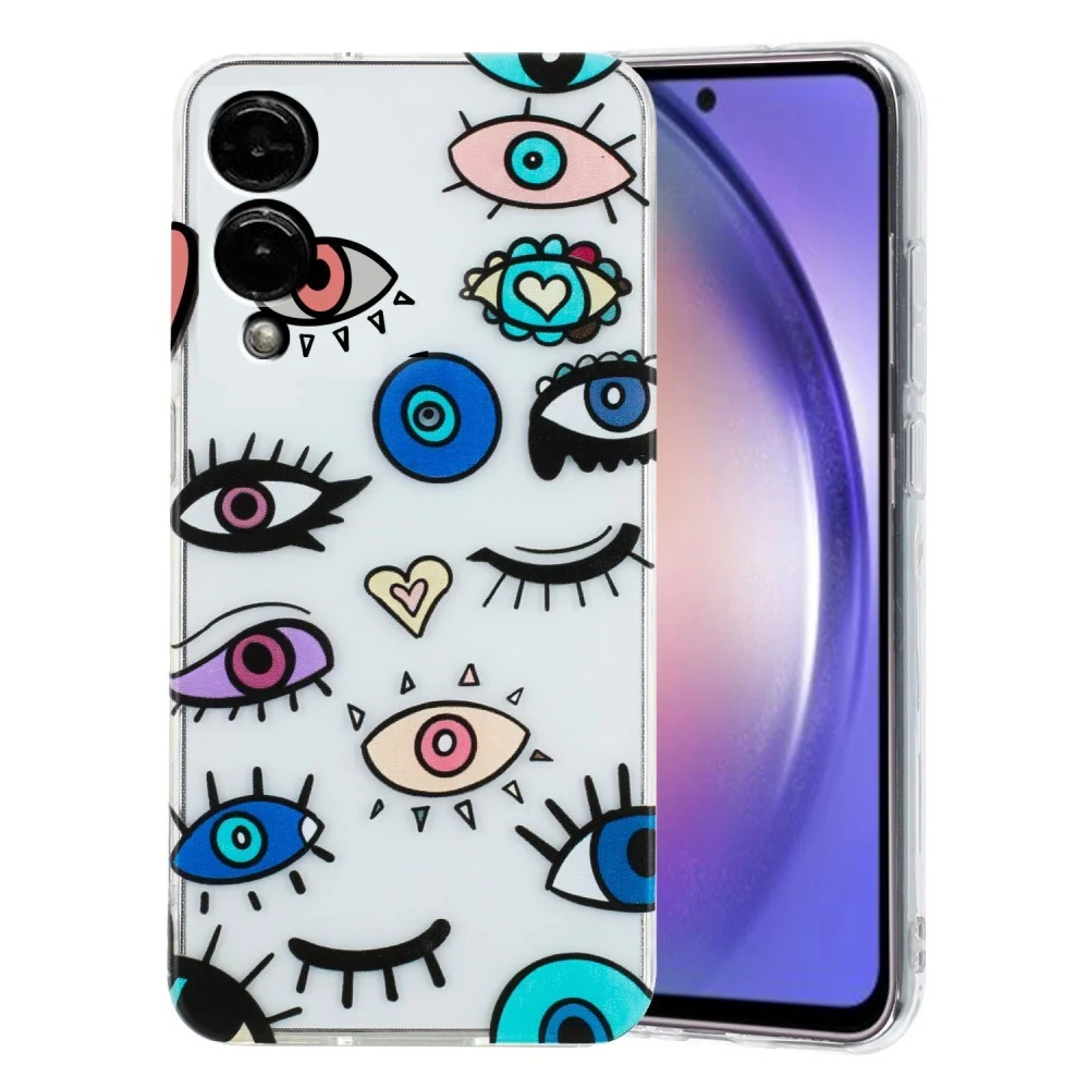 EIDERWOOD Samsung Galaxy S25 Edge Fleksibelt Plast Deksel med Motiv – v:878805