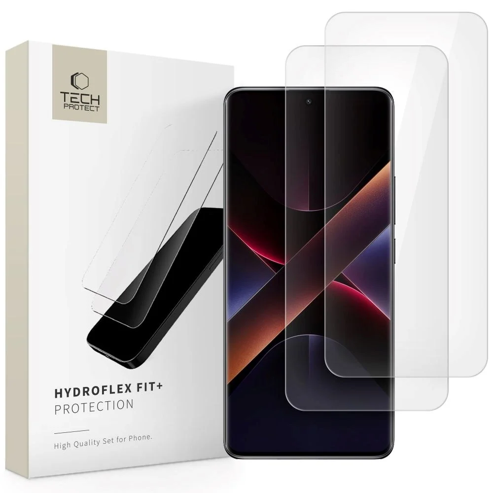 Xiaomi Redmi Note 14 Pro (5G) / Pro+ Tech-Protect Hydroflex Fit+ Skjer v:9419127 Xiaomi Redmi Note 14 Pro (5G) / Pro+ Tech-Protect Hydroflex Fit+ Skjer v:9419127