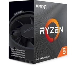 AMD CPU Ryzen 5 4500 3,6 GHz 6 kjerner AM4 (PIB – med kjøler) v:7226393 AMD CPU Ryzen 5 4500 3,6 GHz 6 kjerner AM4 (PIB – med kjøler) v:7226393