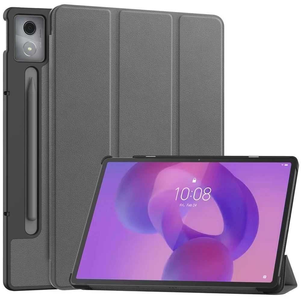 EIDERWOOD Lenovo IdeaTab Pro Kunstskinn Flip Deksel m. Stativfunksjon v:9539493