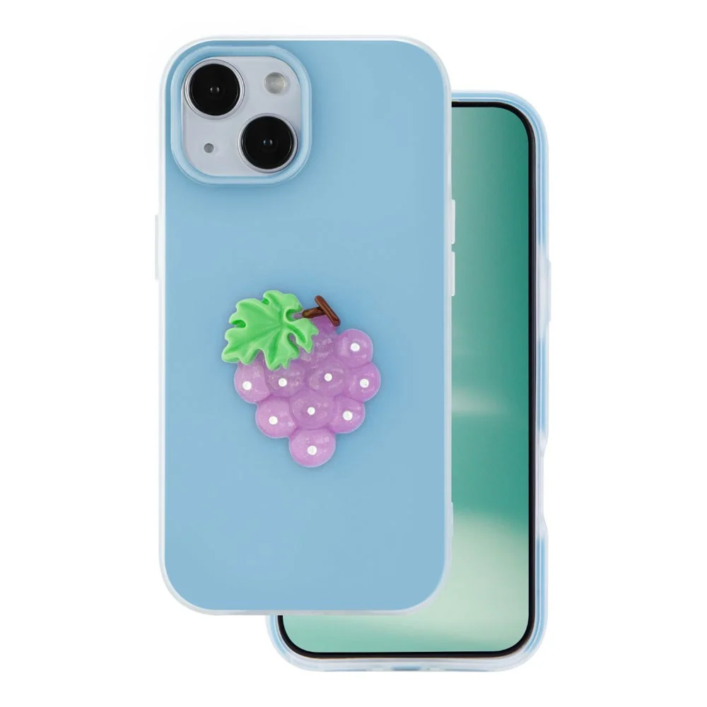 iPhone 13 TFO 3D Frukt Deksel – Druer v:7188968 iPhone 13 TFO 3D Frukt Deksel – Druer v:7188968