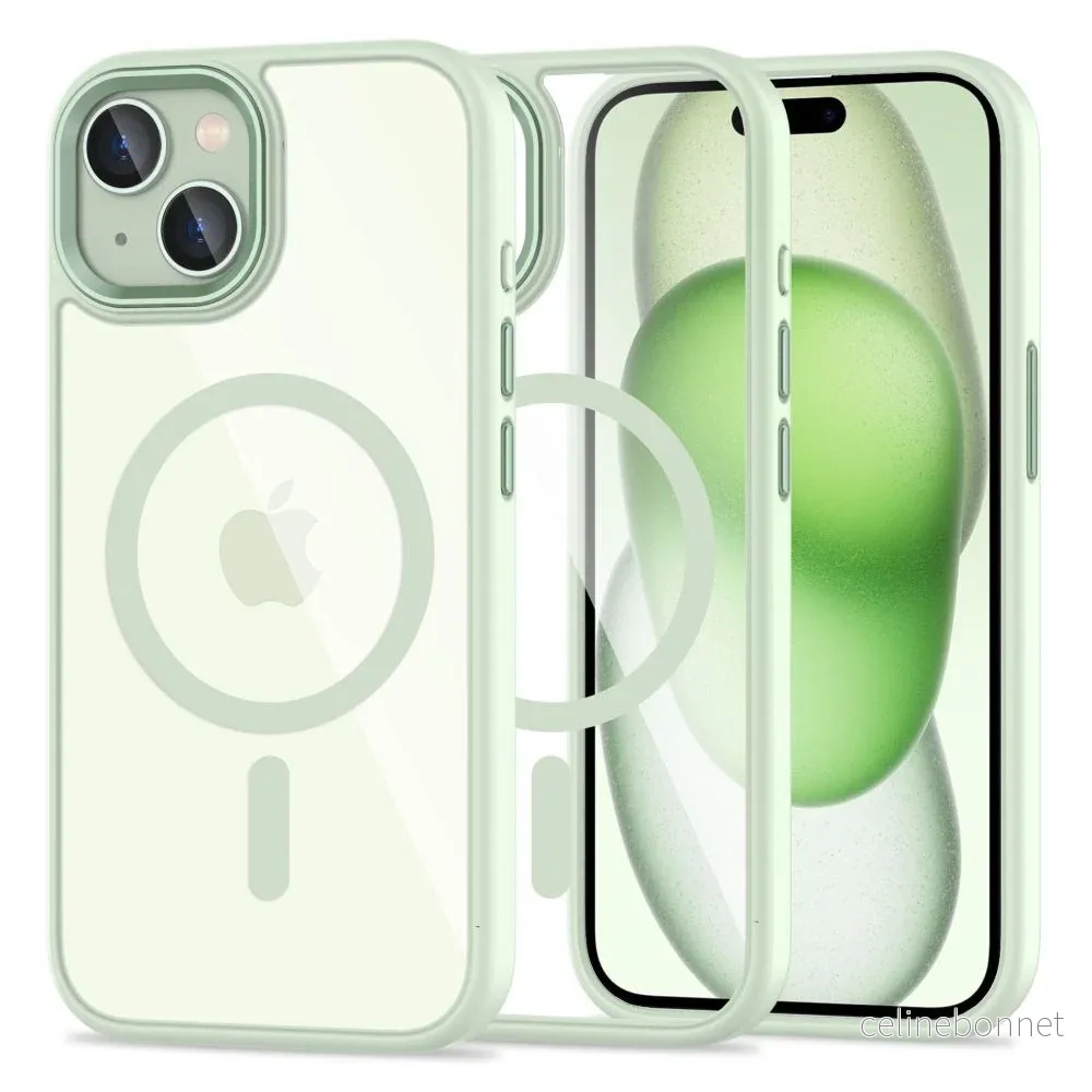 iPhone 15 Tech-Protect Magmat Deksel – MagSafe Kompatibel – Gjennomsik v:5745176 iPhone 15 Tech-Protect Magmat Deksel – MagSafe Kompatibel – Gjennomsik v:5745176