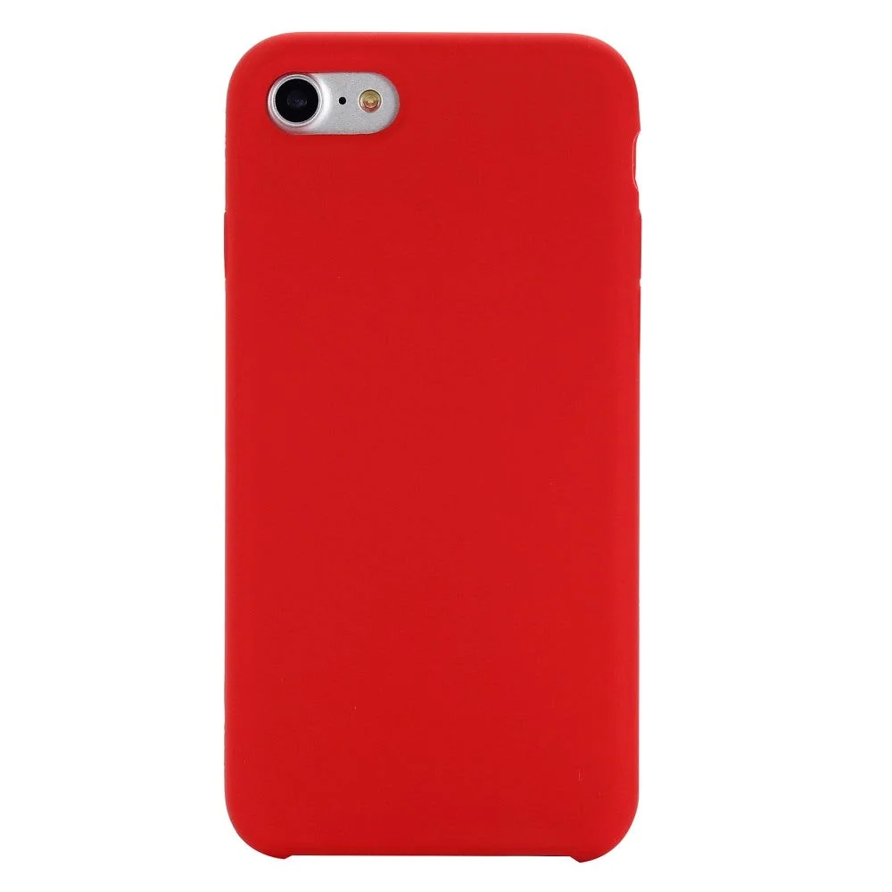 iPhone 7 / 8 / SE (2020 / 2022) Soft Silicone Case – Rød Vol. 2 v:9394917