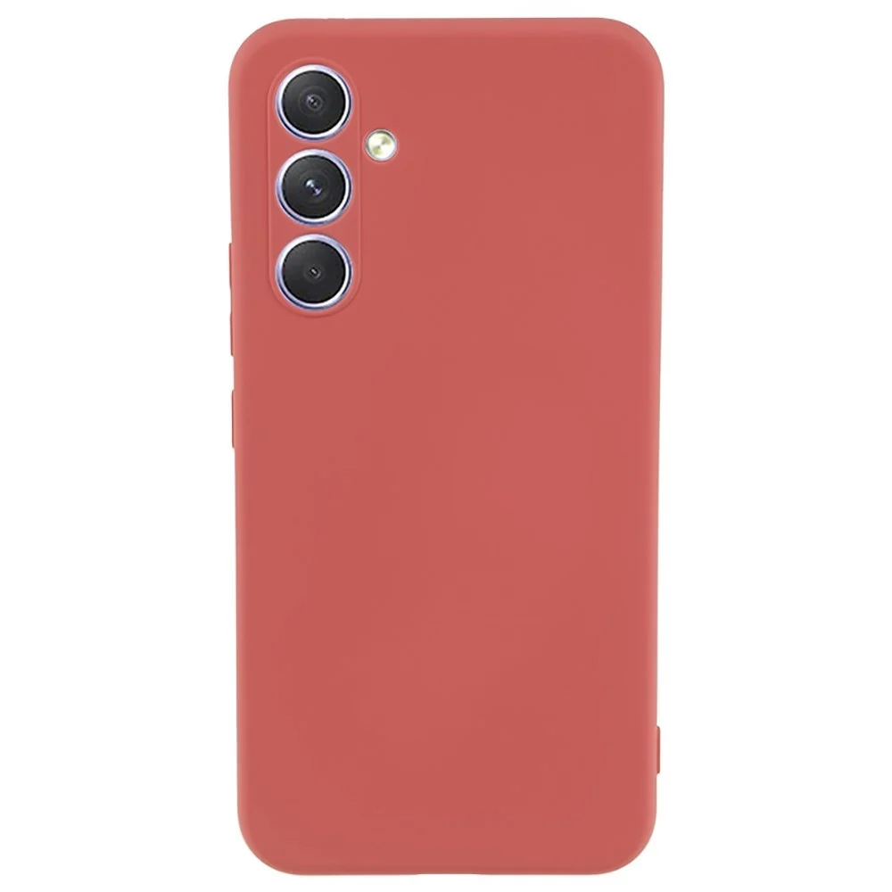 EIDERWOOD Samsung Galaxy S25 FE Fôret Fleksibelt Plast Deksel – Korall v:3428907